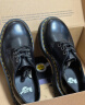 马丁（DR.MARTENS）1461 Quad女款春夏松糕通勤光面皮黑色厚底女单鞋 黑色 37 实拍图