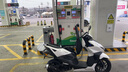 新大洲本田裂刃NS125RX踏板燃油摩托车旅行上班【门店提车】 ABS焕彩白-全款 实拍图