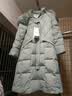奥豚羽绒服女冬季新款时尚加厚狐狸毛中长款过膝潮外套 绿色 2XL  实拍图