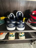 耐克NIKE缓震篮球鞋男乔丹AJ1 JORDAN1运动鞋 553558-141白蓝42.5 实拍图