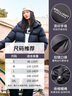 雅鹿【三防免洗】短款羽绒服女冬季2024年新款连帽户外蓄热面包服 实拍图
