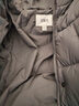 森马（Semir）90%鸭绒羽绒服女长款宽松显瘦冬季轻暖连帽外套防水109724113001 实拍图