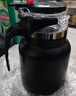 天喜不锈钢保温飘逸杯泡茶壶茶壶泡茶过滤泡茶神器飘逸杯茶具 黑色 800ml 实拍图