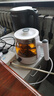 友家铺子（Biooner）煮茶器养生壶喷淋式煮茶壶玻璃烧水壶电热水壶蒸茶壶 蒸茶器 泡花茶壶 白色升级款 0.8L 实拍图