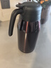 膳魔师（THERMOS） 保温壶家用大容量办公热水瓶暖壶2L男女不锈钢真空水壶 THS/THX THS-2000咖啡色 2L 实拍图