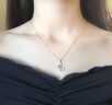 老凤祥轻奢S925银项链女蓝桉与释槐鸟锁骨链纪念日生日礼物送女友老婆 蓝桉与释槐鸟项链*品牌礼盒 实拍图