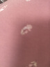 顶瓜瓜顶呱呱秋衣秋裤女棉质印花圆领薄款保暖内衣棉毛衫晚枫红 165 实拍图