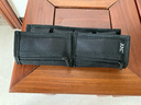 JJC 相机电池收纳包 适用于索尼NP-FW50/FZ100富士W126S/W235尼康EN-EL15C佳能E17 18650锂电池腰包盒 4个相机电池仓+2个拉链袋 实拍图