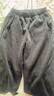 浪莎高腰运动裤女秋冬加绒加厚美式宽松直筒阔腿裤两穿卫裤休闲裤子女 实拍图