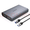 奥睿科（ORICO）3.5英寸移动硬盘盒USB3.0外置盒笔记本台式机SATA固态SSD机械硬盘外接盒【全铝合金DD35】 实拍图