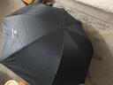热销雨伞男女晴雨两用学生情侣黑胶三折防晒防紫外线遮阳伞 8骨黑胶加固手动晴雨伞颜色随机 实拍图