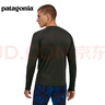 巴塔哥尼亚（Patagonia） 男士秋冬户外保暖舒适透气C3功能内衣上装Cap Mw Crew C3 44427 BLK M 实拍图
