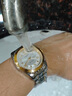 嘉年华（CARNIVAL）瑞士品牌手表男士机械表全自动防水夜光腕表送男友生日礼物 钢带间白-8137-升级版进口机芯 实拍图