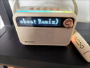 山水（SANSUI）V3户外K歌音响麦克风小型拉卡OK一体机无线蓝牙儿童话筒家庭ktv歌词显示音箱【双话筒毛绒套底座】 实拍图