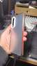 暴走适用华为p30手机壳 HUAWEI P30保护套 硅胶软边简约防摔镭射渐变高级感磨砂硬壳 银 实拍图
