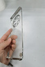 POZZO适用于华为mate40Pro手机壳mate40pro手机套透明一体玻璃镜头硬壳防摔简约轻奢无边框 优雅银 实拍图