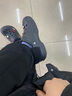 CROCS卡骆驰贝雅暖绒洞洞鞋女暖棉男棉鞋外穿拖鞋|206633 黑/黑-060 (建议买大一码) 36 /37(220mm) 实拍图