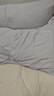 MUJI【凉柔系列】锦纶混纺枕套 枕头套单个装家用 JDBGCC4S 灰米色 单只 48cm*74cm 枕芯用 实拍图