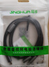 晶华Type-C转3.5mm音频线 一分二公对母转接头 适用于笔记本手机平板连接耳机功放音响 深灰色1米A563C 实拍图
