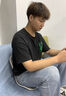 本博人体工学护腰坐垫坐姿椅超大号学习办公久坐靠垫神器人体工学靠垫 黑色【性价比推荐】全面包裹承重300斤 实拍图