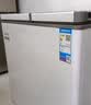 美的（Midea）220升 双温展示柜家用囤货冰柜 大容量冷柜 蝶形推拉玻璃双门冷藏冷冻卧式冰箱 BCD-220VM(E) 实拍图