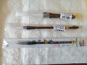 善琏湖笔鸿雁毛笔专业级兼毫初学者练字中楷中号文房四宝书法笔国画湖州湖笔白云字帖套装书法专用 鸿雁兼毫大【单支】 实拍图