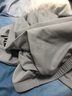 芬腾保暖内衣女秋季花边圆领内搭修身保暖打底内衣秋衣秋裤套装 女款E-浅兰灰 3XL 实拍图