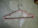 宣室堂 【50支装】衣架 无痕防滑晾衣架子 学生宿舍衣撑衣服架 粉色【防滑不鼓包】 50支装（热销） 实拍图