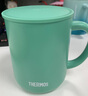 膳魔师（THERMOS）陶瓷保温杯马克咖啡杯440ml茶杯男女水杯子TCDG-451LC-GR(梅青) 实拍图