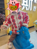 papa爬爬棉服冬季新款宝宝夹棉拜年服男女童保暖厚款洋气棉衣外套 红色 110 cm 实拍图