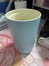 膳魔师（THERMOS）咖啡杯男女办公高颜值日系简约杯子情侣水杯学生杯子TCDP 天青【304+涂层内胆】 415ml 实拍图