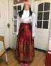 纤裳蝶马面裙女款2025新款全套正版连衣裙凤凰浴火新中式国风穿搭汉服女 红色马面裙+白色上衣全套送项链 S【155cm-160cm】 实拍图