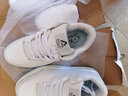 布柜者鞋子男潮牌气垫运动鞋男情侣小白鞋潮流百搭学生球鞋bf风帅气男鞋 白月色 潮牌气垫运动鞋男 39 偏小建议拍大一码 实拍图