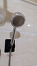 慈晨太空铝金属淋浴花洒喷头套装增压节水卫浴莲蓬头单淋雨头 太空铝花洒+1.5米管 实拍图