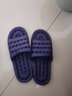 香缘树 浴室拖鞋酒店漏水镂空速干洗澡拖鞋男女情侣家用夏天防滑凉拖鞋 藏青 42/43(建议41-42码穿) 实拍图