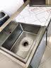 法耐（FANAI） 加厚304不锈钢一体水槽柜商用厨房洗菜盆洗手池洗碗池一体盆 【耐用右单槽】长120宽60高80 实拍图
