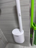ecoco意可可一次性马桶刷挂壁式马桶刷子无死角洗厕所可换刷头卫生间厕所刷 标准灰【海洋味*8+柠檬味*8】 实拍图