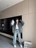 Shelley Jones美式高级感牛仔外套男士春秋季新款痞帅破洞夹克潮牌潮流休闲衣服 复古蓝 XL [建议125-145斤] 实拍图