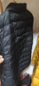 鸭鸭冬季新款羽绒服女休闲羽绒马夹时尚坎肩立领马甲背心KXM 黑色 2XL 实拍图