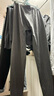 海澜之家保暖内衣男士100%纯棉秋天冬季秋衣秋裤套装圆领抗菌打底线衣线裤 深麻灰【100%纯棉】 L 170/95(建议100-130斤) 实拍图