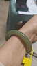 净心石 和田玉浅青玉手镯多口径可选  附送证书 59-60mm 实拍图