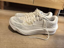 安踏柏油路霸2丨氮科技跑步鞋子男冬季减震回弹运动鞋男跑步鞋 象牙白/金属金233-2 41 实拍图