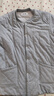木吻纯棉花棉衣加厚保暖贴身内穿棉袄棉花内胆冬季爸爸爷爷中老年装棉服 浅灰色 XL(建议164-180cm/113-152斤) 实拍图