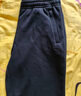 安踏运动裤男秋冬新款直筒加绒宽松长卫裤青少年纯棉男士休闲裤子男款 黑色【常规直筒-刺绣logo-拉链口袋】 XL /180（140-160斤）24小时内发货 实拍图