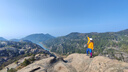 OUTDOOR PRODUCTS【黄亦玫同款】外套女户外防风防泼连帽夹克登山徒步衣服向日葵黄 实拍图