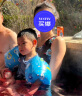鲸保儿童游泳臂圈游泳圈 儿童游泳手臂圈水袖儿童游泳装备救生圈蓝色 实拍图