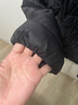 雪中飞男女立领秋羽绒百搭轻薄鸭绒立领修身轻盈隐藏式口袋 宝石黑|8086-女 L 175/96A 实拍图