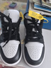 耐克NIKE篮球鞋女乔丹AJ1 JORDAN1运动鞋 DC0774-101白黑35.5 实拍图