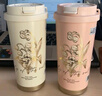 格沵（germ）铃兰双饮保温杯带吸管水杯直饮随行学生杯子女神礼物杯500ML雾粉 实拍图