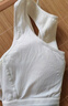 英氏【运动减震背心】儿童文胸发育期少女内衣工字背女童背心白色90A 实拍图